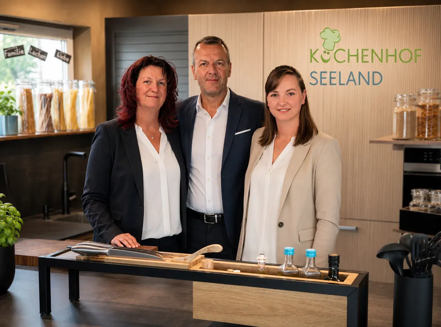 Claudia und Maik Riske und Lisa Reinecke