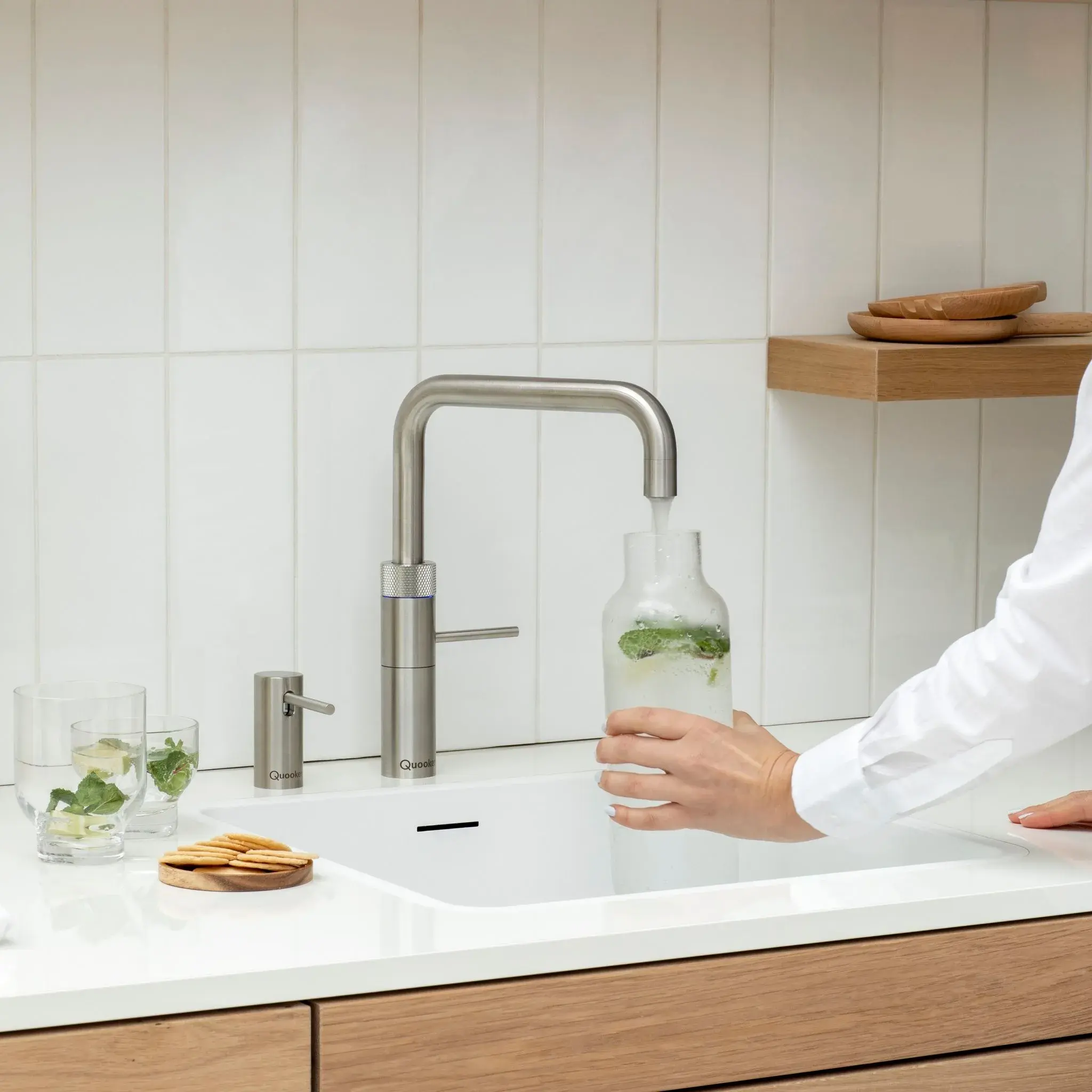 Markenthema Quooker Fusion Square verchromt glänzend