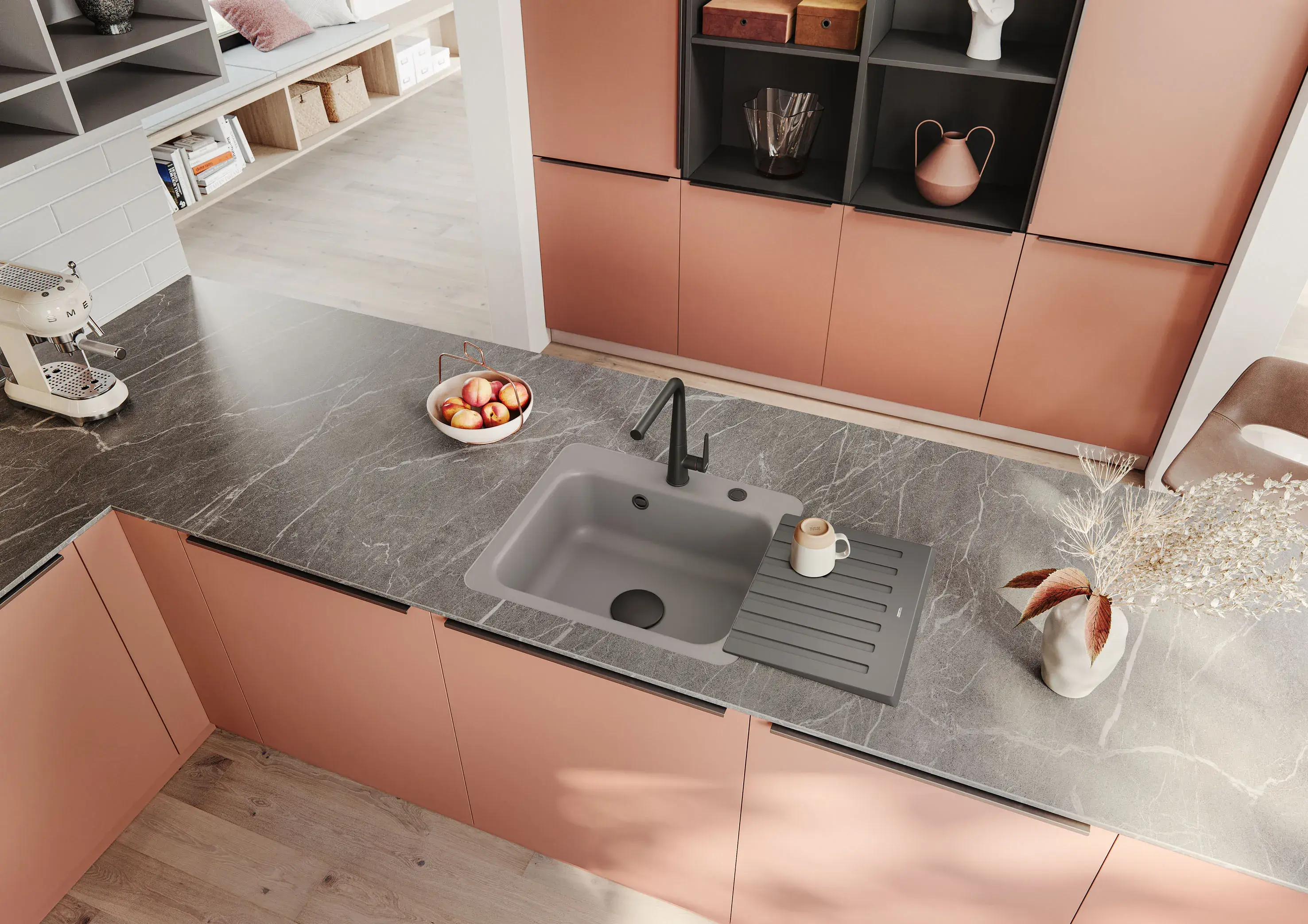 Systemceram Flächenbündige Keramikspülen